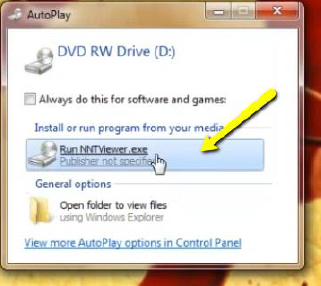 Step 2 Exporting from NewTom Viewer