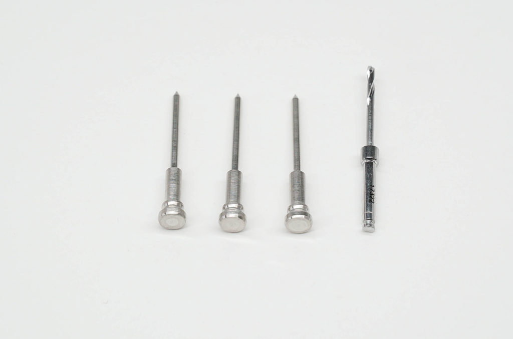Implant Concierge Tissue Borne guida chirurgica ancora Pin Set impianti dentali completamente edentulo