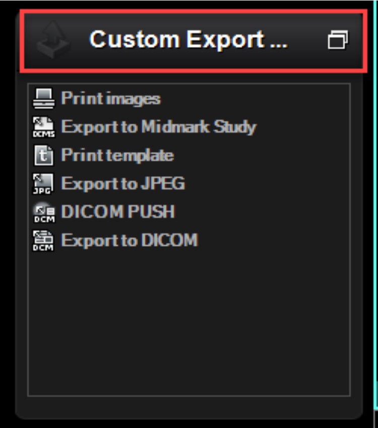 Export To DICOM Settings For Implant Concierge Implant Guides